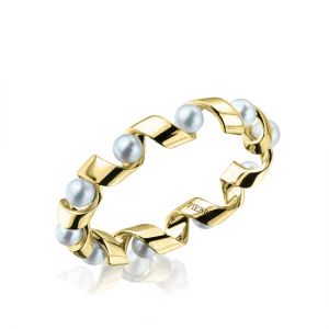 海珍珠金戒指 - 鲁班系列